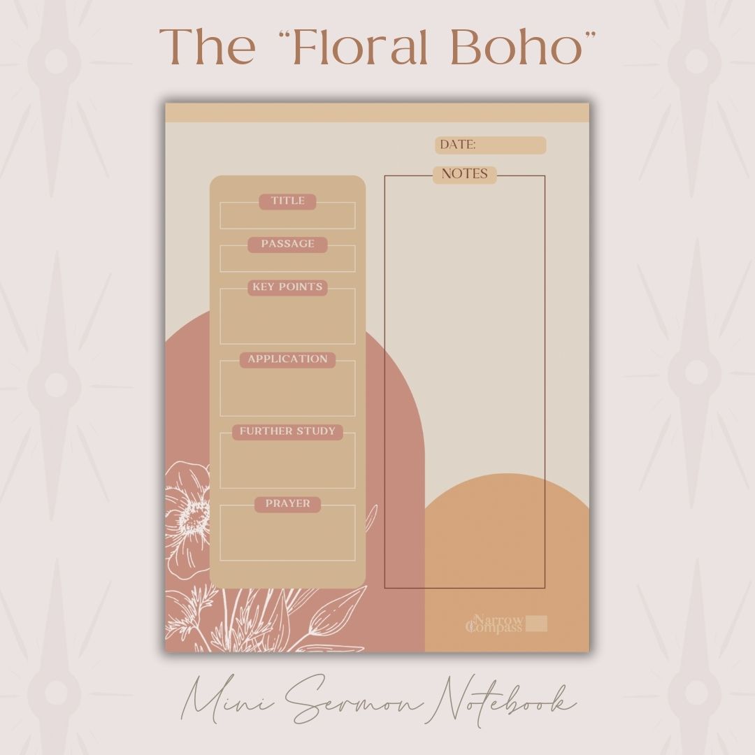 Mini Digital Sermon Notebook