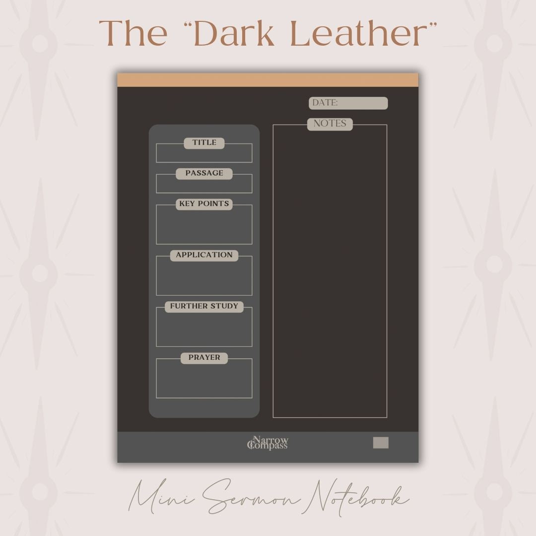 Mini Digital Sermon Notebook