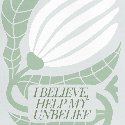 Help My Unbelief Wall Art