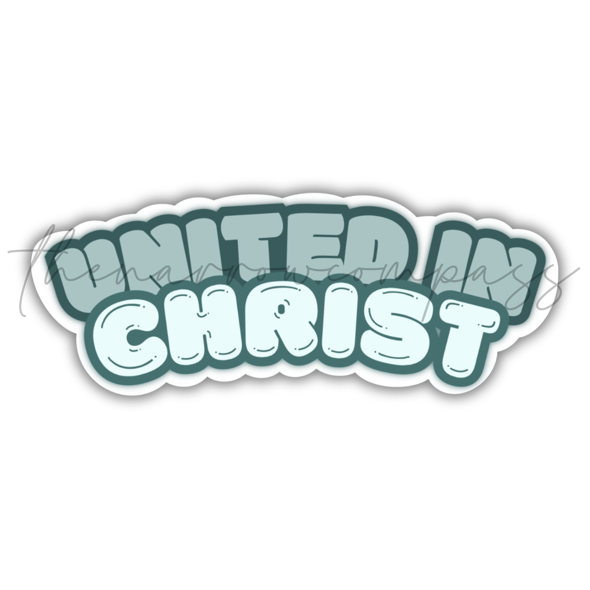 United in Christ Sticker