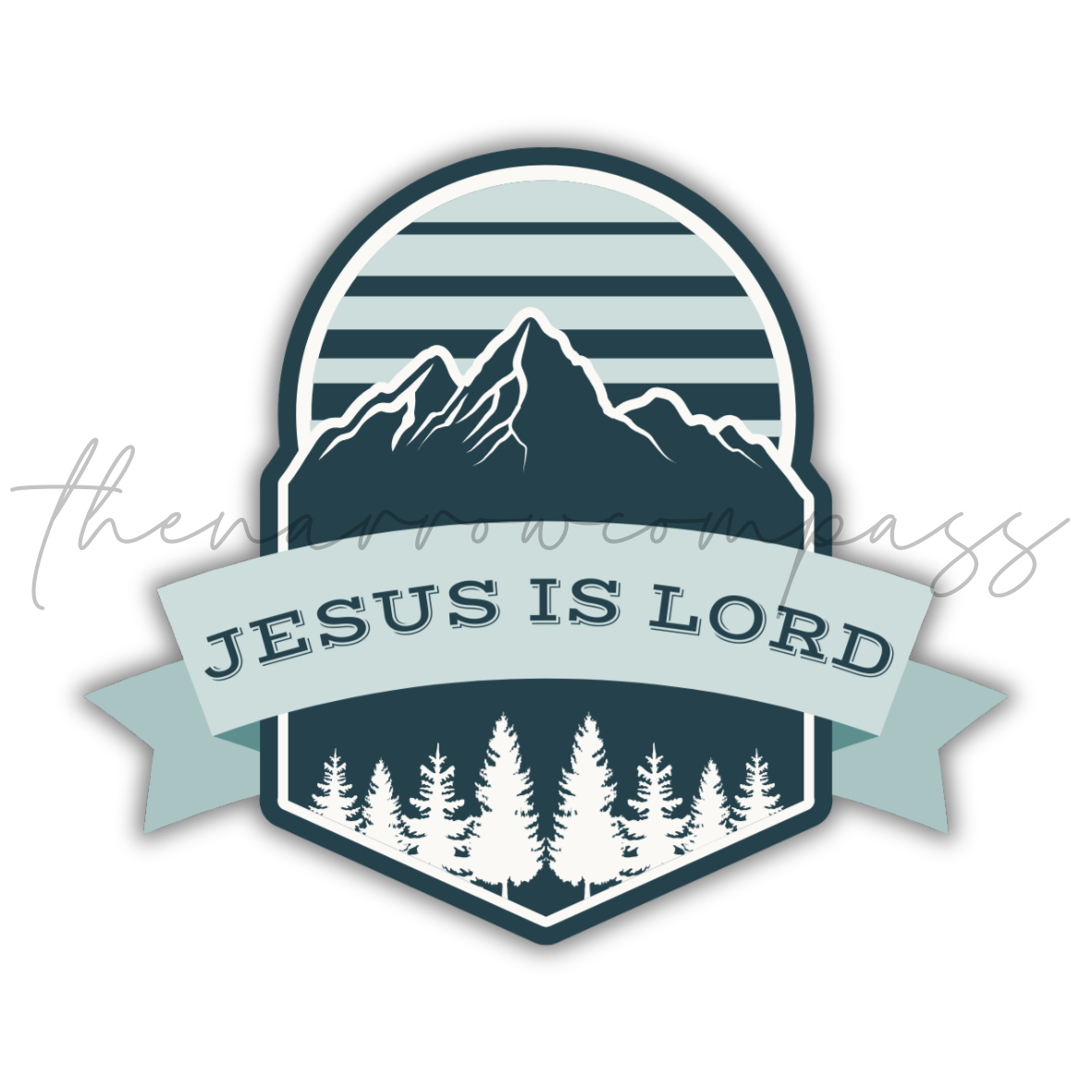 Jesus Is Lord Sticker