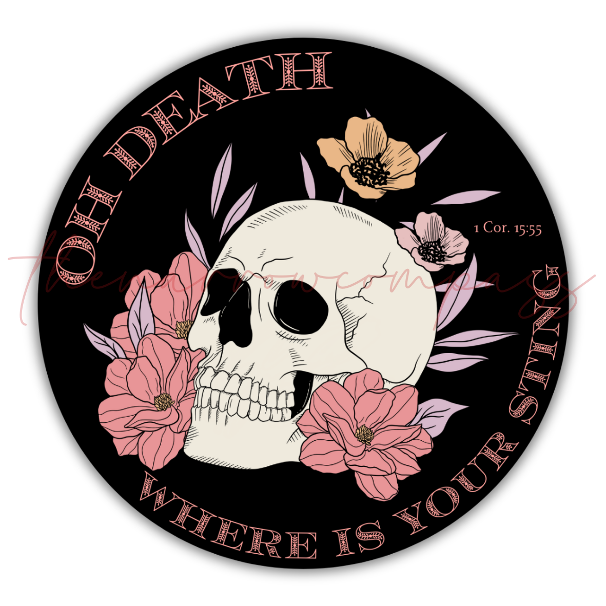 Oh Death Sticker