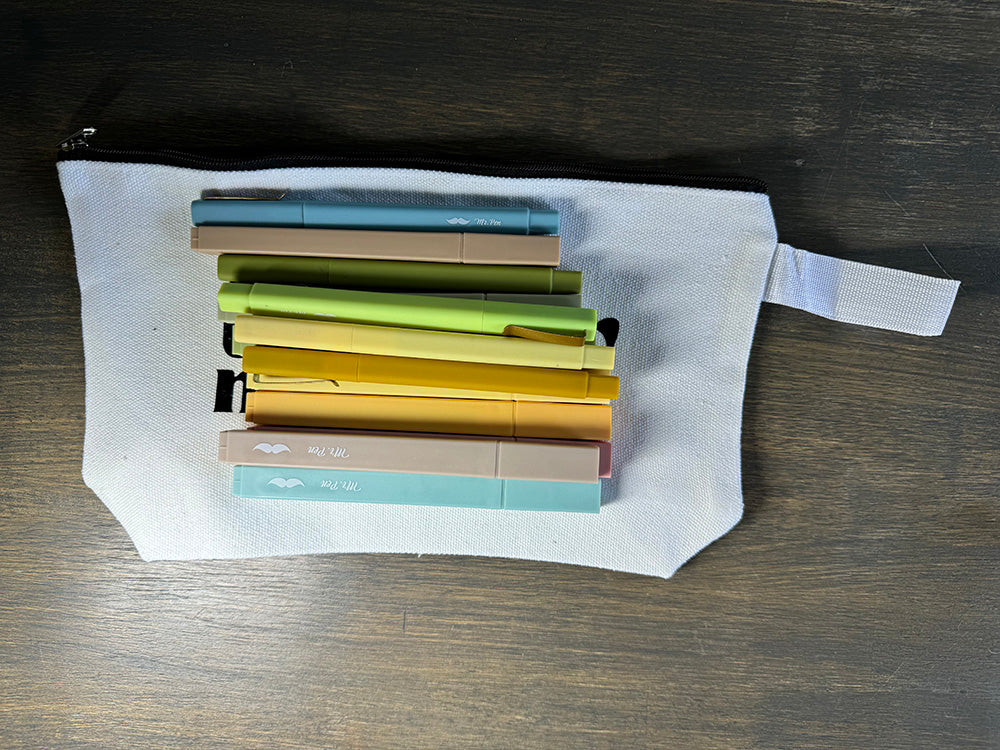 Canvas Pencil Bag