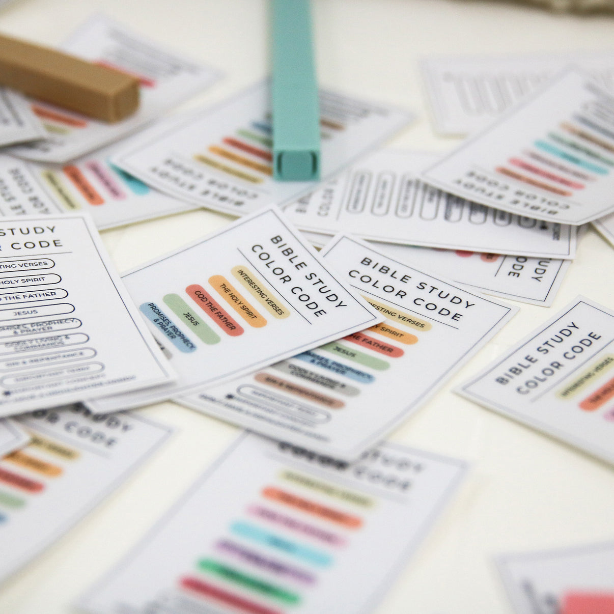 Bible Study Color Code Sticker – The Narrow Compass